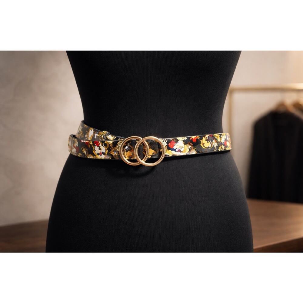 Disney x Aldo Belt Featuring Duck & Goofy 37” Inch Long